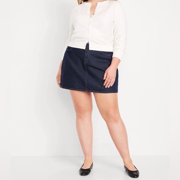 High-Waisted OG A-Line Mini Skirt - Picture 7 of 8